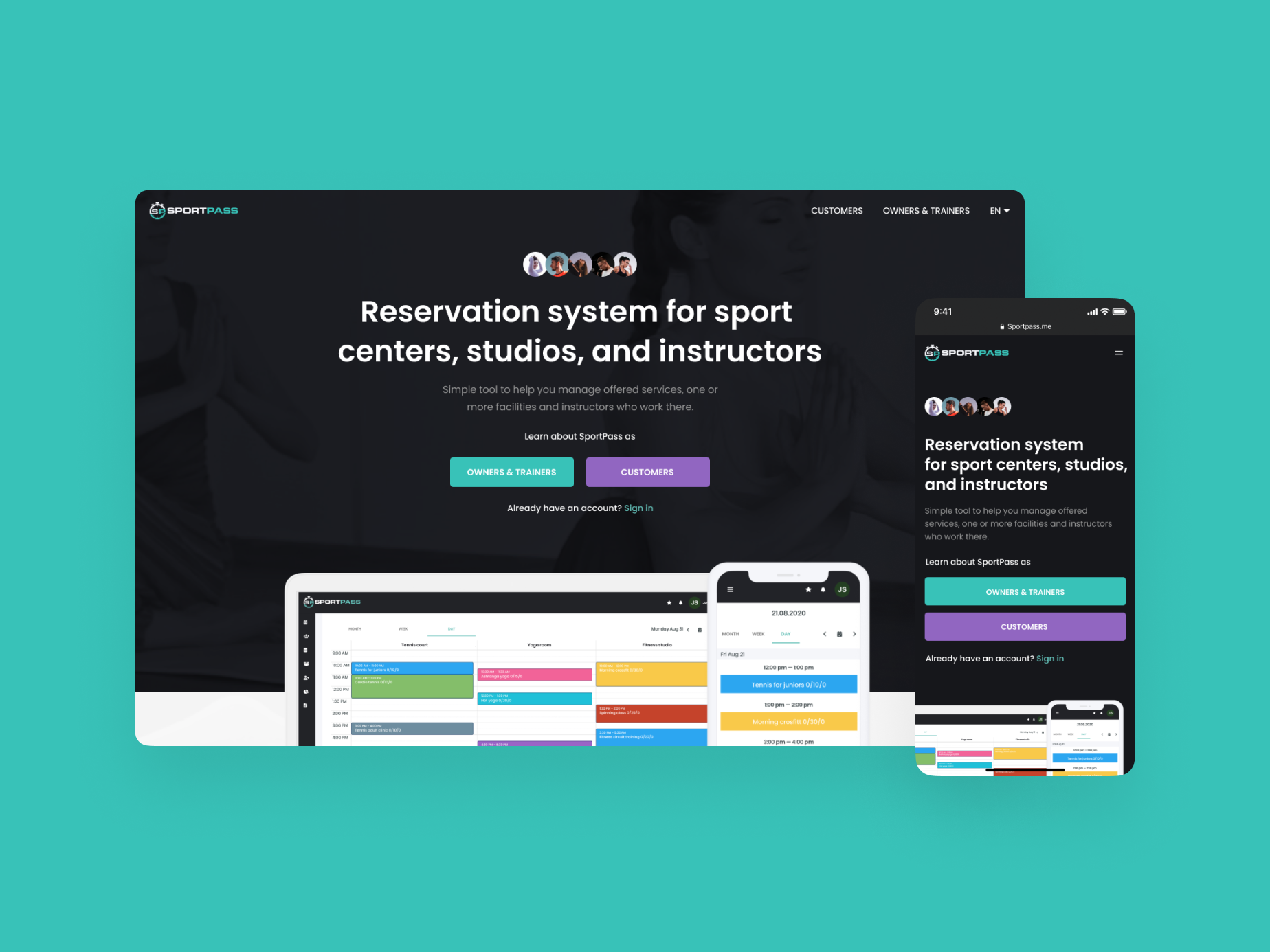 SportPass: Sports reservation system